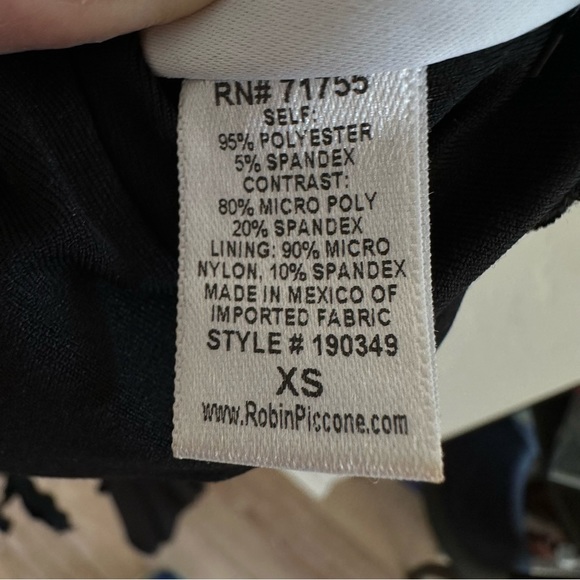 Robin Piconne Black Sleeveless Jumpsuit - Size X-Small - Gently Used - Picture 10 of 11